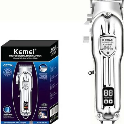 Kemei Km 803 Rechargeable Electric Hair Shaver