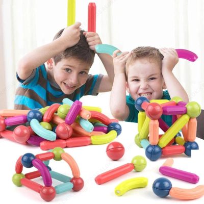 Parshya DK Plastic Magnetic Balls and Rods Set