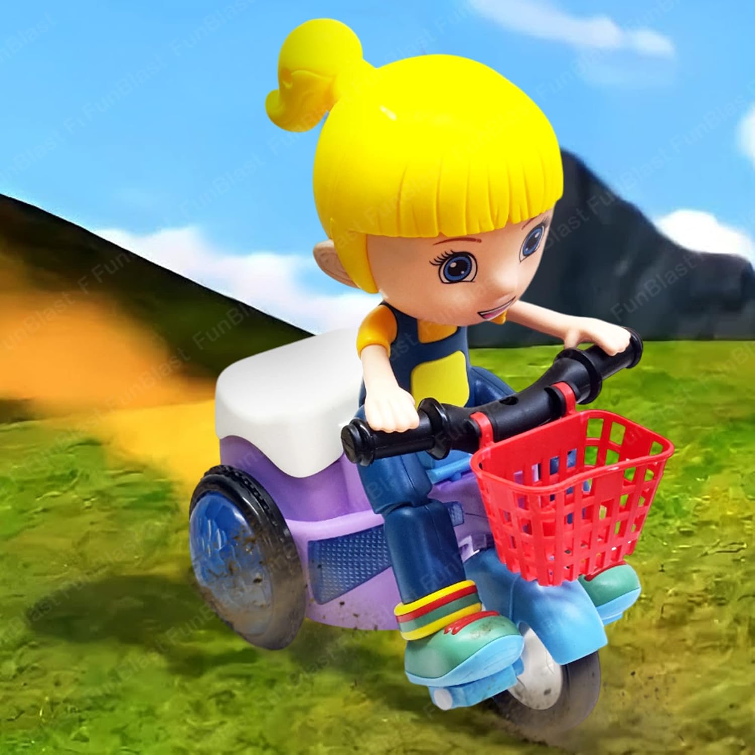 Motor Scooter Musical Vehicle Toy