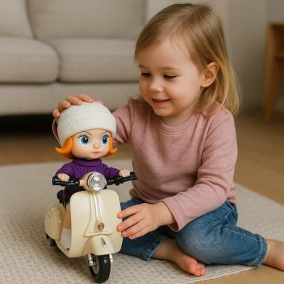 Motor Scooter Musical Vehicle Toy