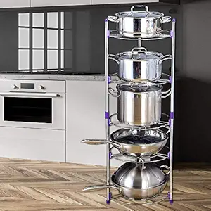 Five-layer pot rack