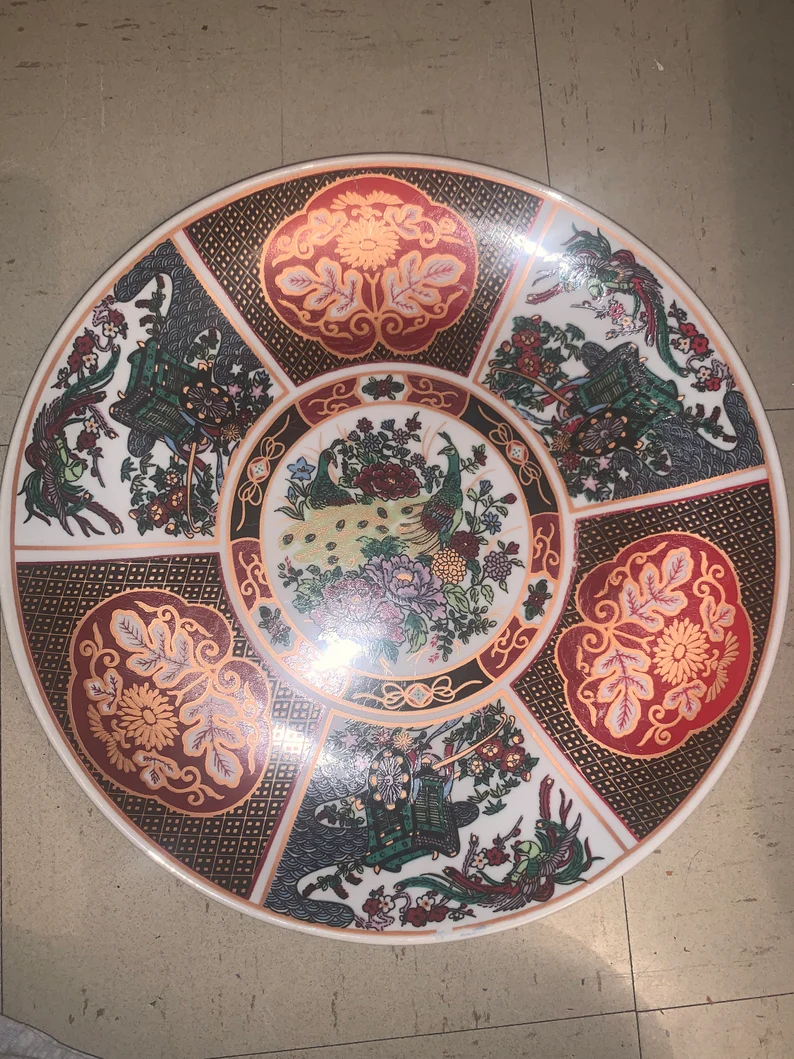 Original Moroccan Taous plate