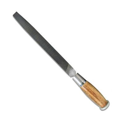 Stainless steel wooden handle  flat needle  1PCS size 58*2
