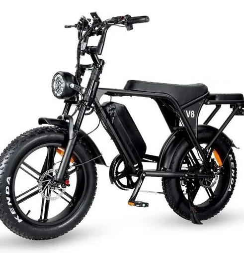 AUXI V8 Een Accu Fat Bike