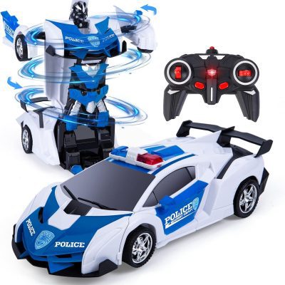 Thedttoy Remote Control Police Car Toy