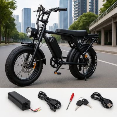 AUXI V8 Twee Accu Fat Bike